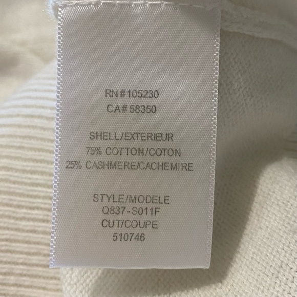 EQUIPMENT COTTON CASHMERE BLEND SIZE S - Picture 5 of 6